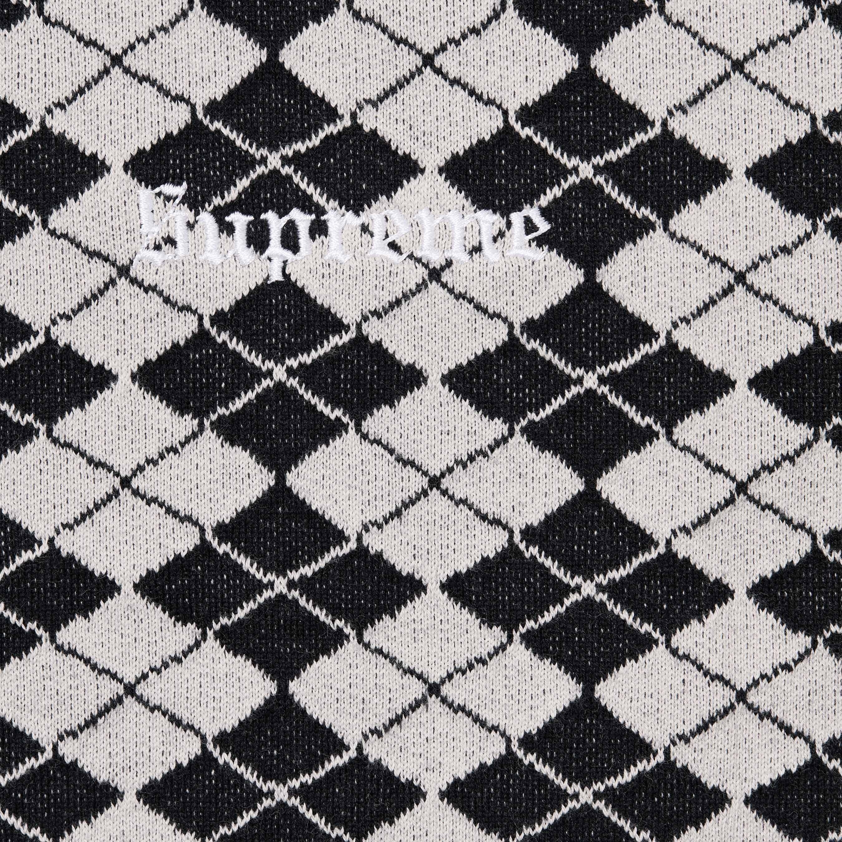 Diamond Jacquard S/S Top view 8